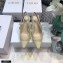 Dior Heel 6.5cm J'Adior Slingback Pumps Mesh Embroidery Creamy 2021