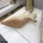 Dior Heel 6.5cm J'Adior Slingback Pumps Mesh Embroidery Creamy 2021