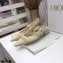 Dior J'Adior Slingback Ballerina Flats Mesh Embroidery Creamy 2021