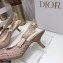 Dior Heel 6.5cm J'Adior Slingback Pumps Mesh Embroidery Nude 2021