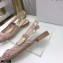 Dior J'Adior Slingback Ballerina Flats Mesh Embroidery Nude 2021