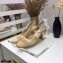 Dior Heel 7cm Moi Slingback Pumps Cannage Embroidered Mesh Beige 2021