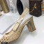 Dior Heel 7cm Moi Slingback Pumps Cannage Embroidered Mesh Beige 2021