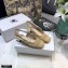 Dior Heel 3.5cm Moi Slingback Pumps Cannage Embroidered Mesh Beige 2021