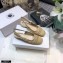 Dior Heel 1.5cm Moi Slingback Ballerina Flats Cannage Embroidered Mesh Beige 2021