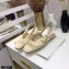 Dior Heel 1.5cm Moi Slingback Ballerina Flats Cannage Embroidered Mesh Creamy 2021