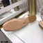 Dior Heel 1.5cm Moi Slingback Ballerina Flats Cannage Embroidered Mesh Nude 2021