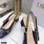 Dior Heel 3.5cm Moi Slingback Pumps Galaxy Embroidered 2021