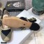 Dior Heel 1.5cm J'Adior Slingback Ballerina Flats Check Black/Beige 2021