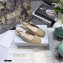 Dior Heel 1.5cm Moi J'Adior Embroidered Cotton Slingback Ballerina Flats Beige 2021
