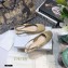 Dior Heel 1.5cm Moi J'Adior Embroidered Cotton Slingback Ballerina Flats Beige 2021