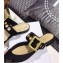 Dior D-Dior Flats Mules Technical Fabric Black 2021