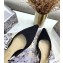 Dior J'Adior Embroidered Slingback Ballerina Flats Black 2021
