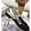 Dior J'Adior Embroidered Slingback Ballerina Flats Black 2021