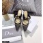 Dior D-Dior Heel 7.5cm Mules Mesh Black 2021