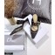 Dior D-Dior Heel 7.5cm Mules Mesh Black 2021