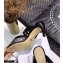 Dior D-Dior Heel 7.5cm Mules Mesh Black 2021