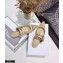 Dior D-Dior Flats Mules Mesh Nude 2021