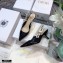 Dior Heel 6.5cm J'Adior Slingback Pumps Patent Calfskin Black 2021