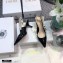 Dior Heel 6.5cm J'Adior Slingback Pumps Patent Calfskin Black 2021