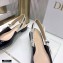 Dior J'Adior Slingback Ballerina Flats Patent Calfskin Black 2021