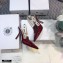 Dior Heel 9.5cm J'Adior Slingback Pumps Patent Calfskin Burgundy 2021