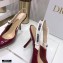 Dior Heel 9.5cm J'Adior Slingback Pumps Patent Calfskin Burgundy 2021