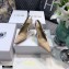 Dior Heel 9.5cm J'Adior Slingback Pumps Technical Fabric Nude 2021