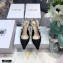 Dior Heel 6.5cm J'Adior Slingback Pumps Technical Fabric Black 2021