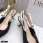 Dior Heel 6.5cm J'Adior Slingback Pumps Technical Fabric Black 2021