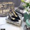 Dior Heel 9.5cm J'Adior Slingback Pumps Micro Mesh Black 2021