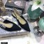 Dior J'Adior Slingback Ballerina Flats Micro Mesh Black 2021