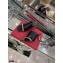 Valentino Sculpted Heel 6.5cm Rockstud Slide Sandals Black/Nude 2021