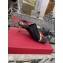 Valentino Sculpted Heel 6.5cm Rockstud Slide Sandals Black/Nude 2021