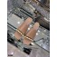 Valentino Sculpted Heel 6.5cm Rockstud Slide Sandals Nude/White 2021