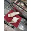 Valentino Sculpted Heel 6.5cm Rockstud Slide Sandals White/Nude 2021