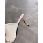 Valentino Sculpted Heel 6.5cm Rockstud Slide Sandals White/Nude 2021
