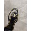 Valentino Sculpted Heel 6.5cm Rockstud Sandals Black 2021