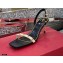 Valentino Sculpted Heel 6.5cm Rockstud Sandals Black/White 2021