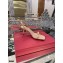 Valentino Sculpted Heel 6.5cm Rockstud Sandals Nude/White 2021