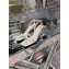 Valentino Sculpted Heel 6.5cm Rockstud Sandals White 2021