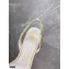 Valentino Sculpted Heel 6.5cm Rockstud Sandals White/Nude 2021