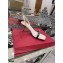 Valentino Sculpted Heel 6.5cm Rockstud Sandals White/Black 2021