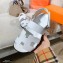 Hermes Takara Sandals White 2021
