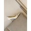 Jimmy Choo Heel 8.5cm SARESA Pumps White with Crystal Embellishment 2021