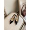 Jimmy Choo Heel 8.5cm SARESA Pumps Black with Crystal Embellishment 2021