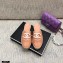 Chanel Resin CC Logo Espadrilles Mules Lobster Pink 2021