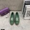 Chanel Resin CC Logo Espadrilles Green 2021