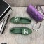 Chanel Resin CC Logo Espadrilles Green 2021