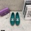 Chanel Resin CC Logo Espadrilles Turquoise Green 2021